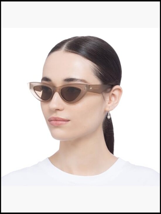 Cat Eye Sunglasses - Lightweight Polycarbonate Frame, Midsize Fit